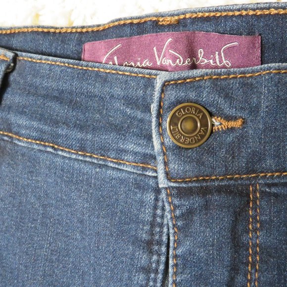 Gloria Vanderbilt* Women's Jeans Size 14~ Amanda 2.0 Slim Leg‎ - Picture 3 of 10